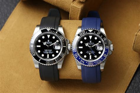 rolex branded rubber strap|rolex rubber strap replacement.